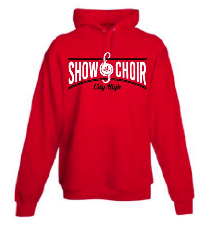 2023 City High Show Choir Hanes - Ecosmart® Hooded Sweatshirt