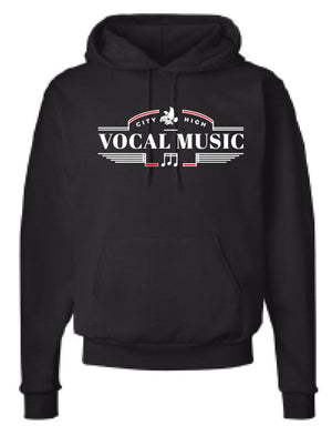 2023 City High Vocal Music Hanes - Ecosmart® Hooded Sweatshirt