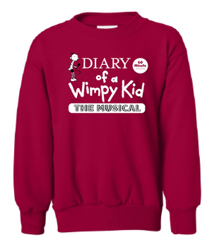 2024 Diary of a Wimpy Kid Hanes - Ecosmart® <b>Youth</b> Crewneck Sweatshirt