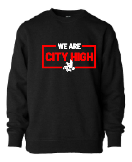 2025 City High Fall Spirit Independent Trading Co. - Toddler Lightweight Special Blend Crewneck Sweatshirt (We Are Design)
