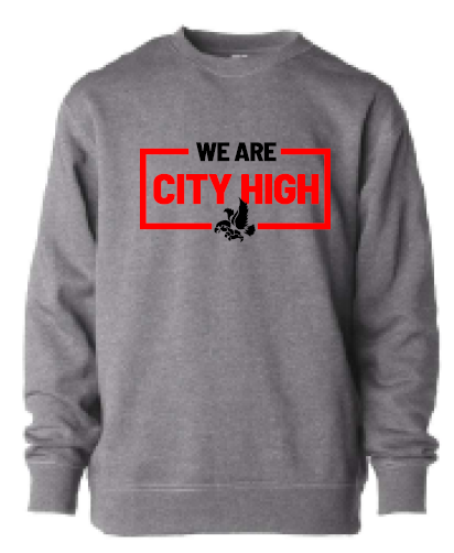 2025 City High Fall Spirit Independent Trading Co. - Toddler Lightweight Special Blend Crewneck Sweatshirt (We Are Design)