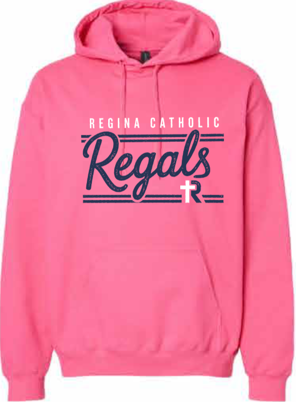 2026 Regina Pink Gildan - Unisex Softstyle® Midweight Hooded Sweatshirt