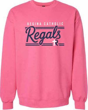 2026 Regina Pink Gildan - Unisex Softstyle® Midweight Crewneck Sweatshirt