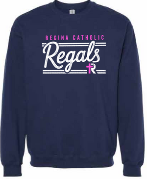2026 Regina Pink Gildan - Unisex Softstyle® Midweight Crewneck Sweatshirt
