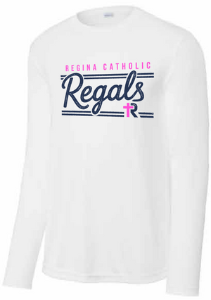 2026 Regina Pink Team 365 - Men's Zone Performance Long Sleeve T-Shirt