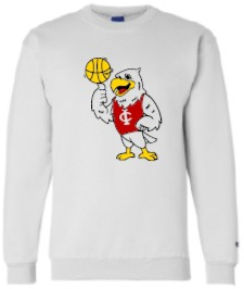 2024 City High Girls Basketball Champion - Double Dry Eco® Crewneck Sweatshirt (Retro Design)