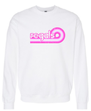 2025 Regina Pink Gildan - Softstyle® Midweight Crewneck Sweatshirt (Wave Design)