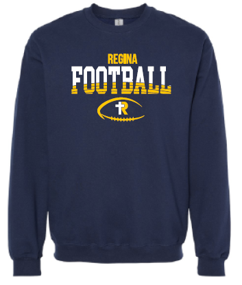 2026 Regina Football Parents Gildan - DryBlend® Crewneck Sweatshirt