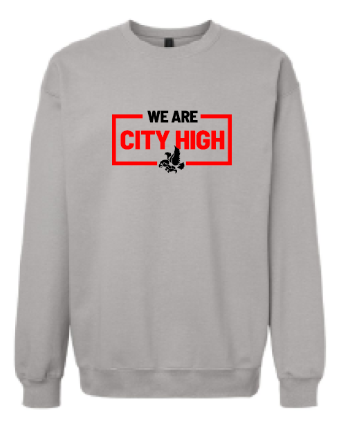 2025 City High Fall Spirit - Softstyle® Midweight Crewneck Sweatshirt (We Are Design)