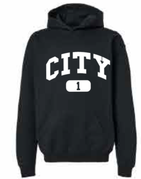 2025 City High Winter Apparel Gildan - <b>Youth</b> Softstyle® Midweight Hooded Sweatshirt