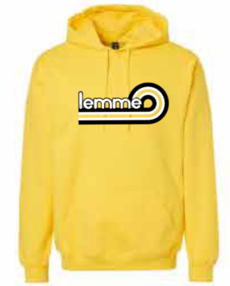 2025 Lemme Leopards Gildan - Softstyle® Midweight Hooded Sweatshirt (Wave Design)