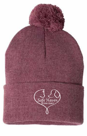 2026 Fall Safe Haven Sportsman - Pom-Pom 12" Knit Beanie