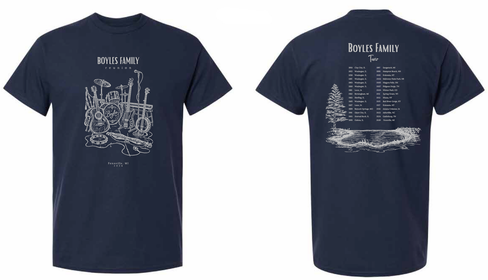 2026 Boyles Family Reunion Gildan - Heavy Cotton™ T-Shirt