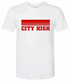 2026 City High Fall Spirit Store Comfort Colors - Garment-Dyed Heavyweight T-Shirt (Stripes Design)