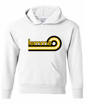 2026 Lemme Leopards Hanes - Youth EcoSmart® Hooded Sweatshirt (Wave Design)