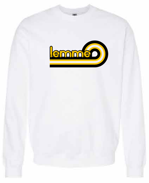 2026 Lemme Leopards Gildan - Unisex Softstyle® Midweight Crewneck Sweatshirt (Wave Design)