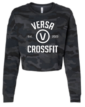 2023 Versa Fitness Independent Trading Co. - Women's Lightweight Crop Crew Pullover (X Fit)