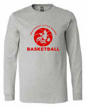 2025 Southeast Basketball BELLA + CANVAS - Jersey Long Sleeve Tee (Basketball Design)