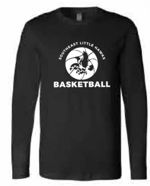 2025 Southeast Basketball BELLA + CANVAS - Jersey Long Sleeve Tee (Basketball Design)