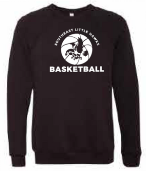 2025 Southeast Basketball BELLA + CANVAS - Sponge Fleece Raglan Crewneck Sweatshirt (Basketball Design)