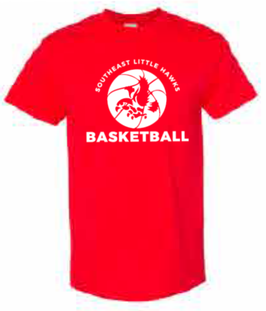 2025 Southeast Basketball Sports Gildan - Heavy Cotton™ T-Shirt (Basketball Design)