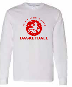 2025 Southeast Basketball Gildan - Heavy Cotton™ Long Sleeve T-Shirt (Basketball Design)