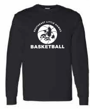 2025 Southeast Basketball Gildan - Heavy Cotton™ Long Sleeve T-Shirt (Basketball Design)