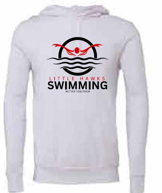 2025 Southeast Swimming BELLA + CANVAS - Unisex Sponge Fleece Hoodie (Butterfly Design)