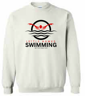 2025 Southeast Swimming Gildan - Heavy Blend™ Crewneck Sweatshirt (Butterfly Design)
