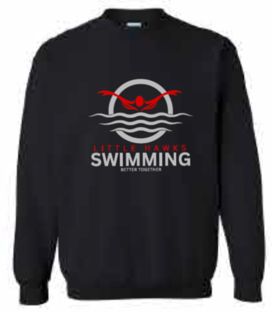 2025 Southeast Swimming Gildan - Heavy Blend™ Crewneck Sweatshirt (Butterfly Design)