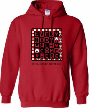 2026 City High Community Inclusion Club Gildan - Heavy Blend™ Hooded Sweatshirt