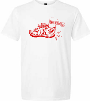 2026 City High Women's Cross Country Gildan - Softstyle® T-Shirt (Shoe Design)