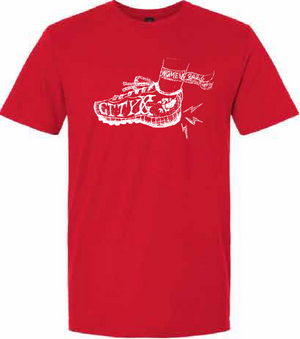 2026 City High Women's Cross Country Gildan - Softstyle® T-Shirt (Shoe Design)