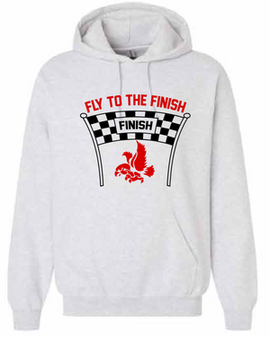 2026 City High Women's Cross Country Gildan - Heavy Blend™ Hooded Sweatshirt (Fly Design)