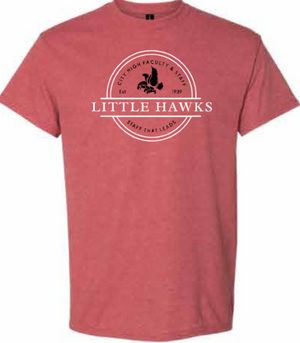 2026 City High Faculty and Staff Gildan - DryBlend® T-Shirt (Little Hawk Design)