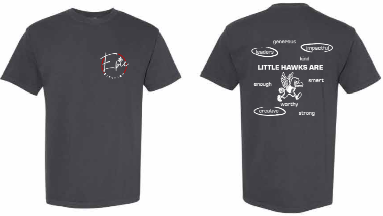 2026 City High Faculty and Staff Comfort Colors - Garment-Dyed Heavyweight T-Shirt (Epic Design)