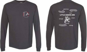2026 City High Faculty and Staff Comfort Colors - Unisex Garment-Dyed Heavyweight Long Sleeve T-Shirt (Epic Design)
