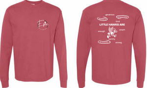 2026 City High Faculty and Staff Comfort Colors - Unisex Garment-Dyed Heavyweight Long Sleeve T-Shirt (Epic Design)