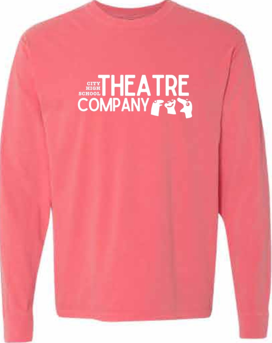 2026 City High Theatre Comfort Colors - Unisex Garment-Dyed Heavyweight Long Sleeve T-Shirt