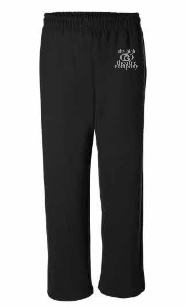 2026 City High Theatre Gildan - Heavy Blend™ Open-Bottom Sweatpants