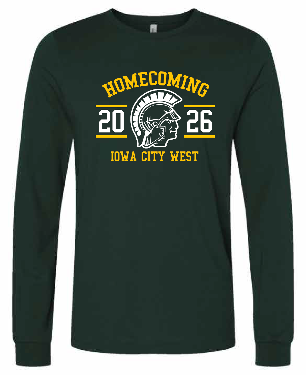 2026 West High Homecoming BELLA + CANVAS - Jersey Long Sleeve Tee