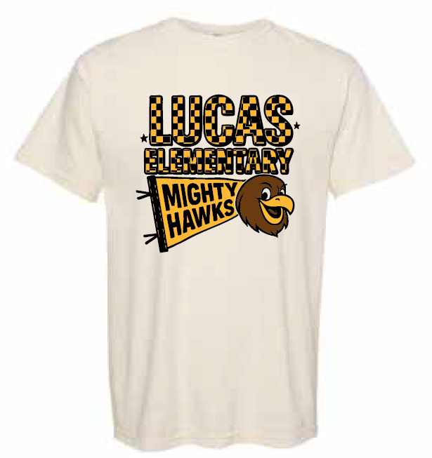 2025 Lucas Elementary Staff Comfort Colors - Garment-Dyed Heavyweight T-Shirt