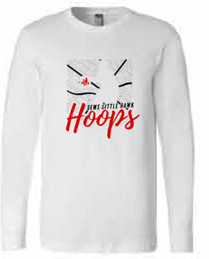 2025 Southeast Basketball BELLA + CANVAS - Jersey Long Sleeve Tee (Hoops Design)