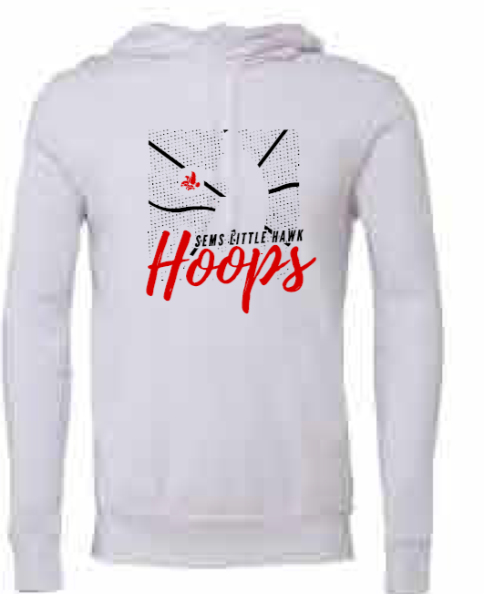 2025 Southeast Basketball BELLA + CANVAS - Unisex Sponge Fleece Hoodie (Hoops Design)