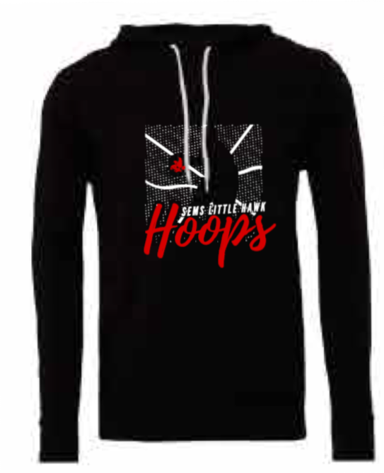 2025 Southeast Basketball BELLA + CANVAS - Unisex Sponge Fleece Hoodie (Hoops Design)
