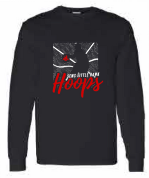 2025 Southeast Basketball Gildan - Heavy Cotton™ Long Sleeve T-Shirt (Hoops Design)