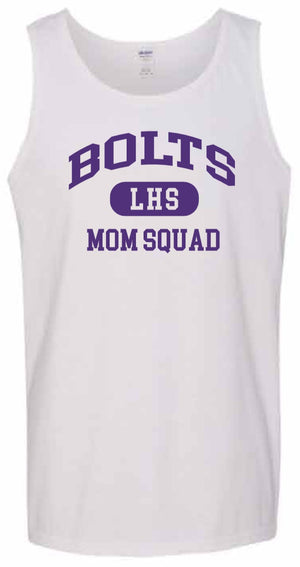 2026 Liberty High PTSO Gildan - Unisex Heavy Cotton™ Tank Top (Mom Squad)