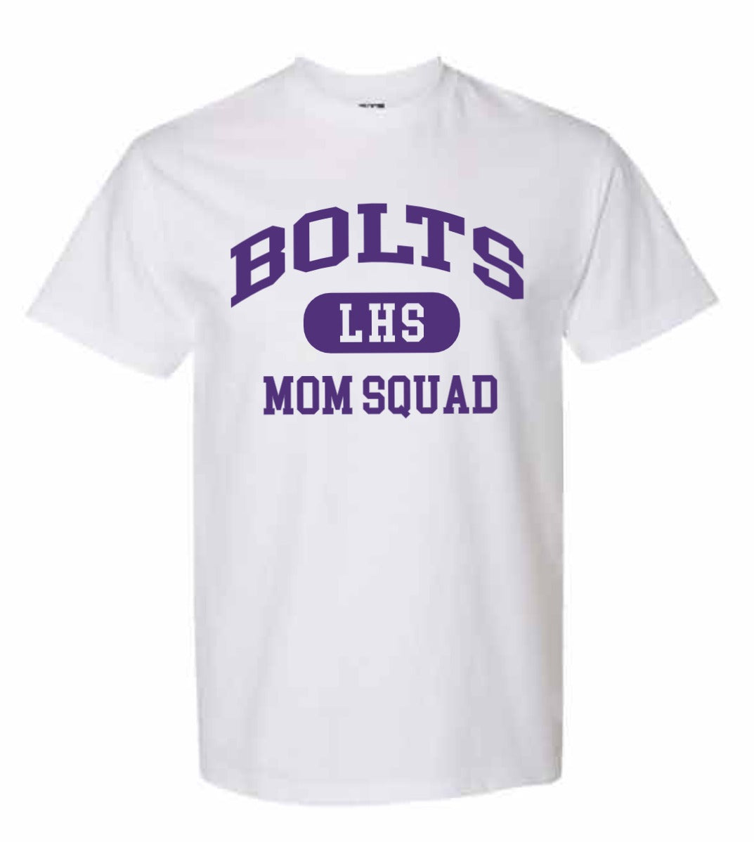 2026 Liberty High PTSO Gildan - Unisex Hammer™ T-Shirt (Mom Squad)