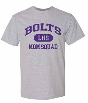 2026 Liberty High PTSO Gildan - Unisex Hammer™ T-Shirt (Mom Squad)