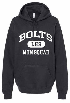 2026 Liberty High PTSO Gildan - Unisex Softstyle® Midweight Hooded Sweatshirt (Mom Squad)